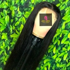 28 inch 5x5 closure wig